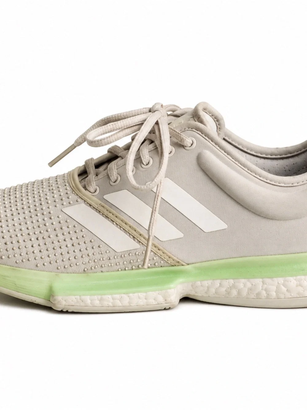 Adidas Adizero Ubersonic Boost Tennis Shoes Women’s US 8 White/Off-White